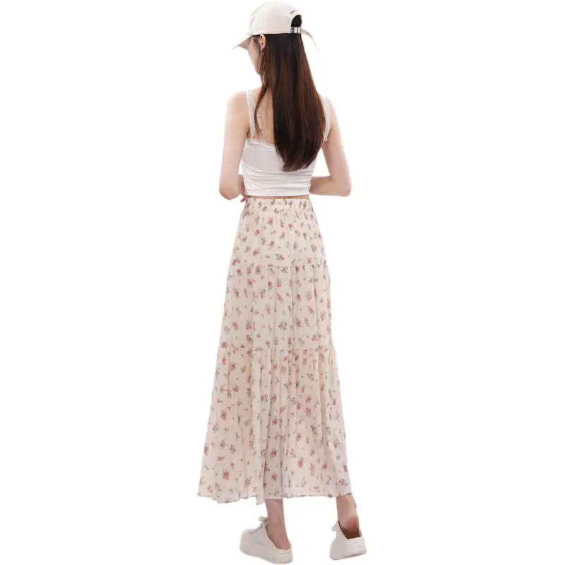 Mu Xiao Xin Casual Long Skirt Women's-7