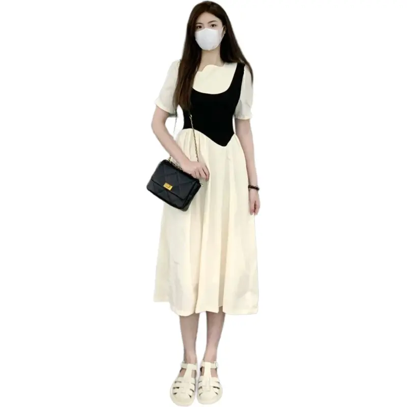 GOSO Short Sleeved Dresses Women's Image Color-0