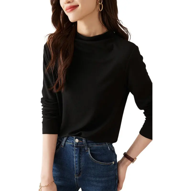 Mo Han Yi Mei Knitwear Women's Black-1