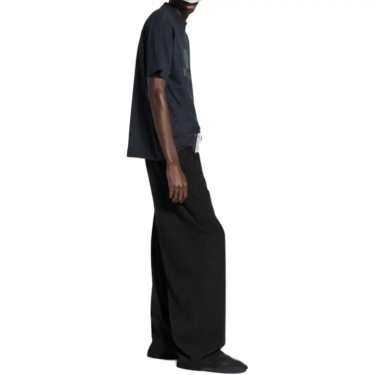 Balenciaga FW25 T Shirt Regular Fit Men's Faded Black-3