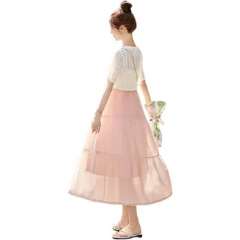 La Chapelle Two Piece Skirt Sets Women's