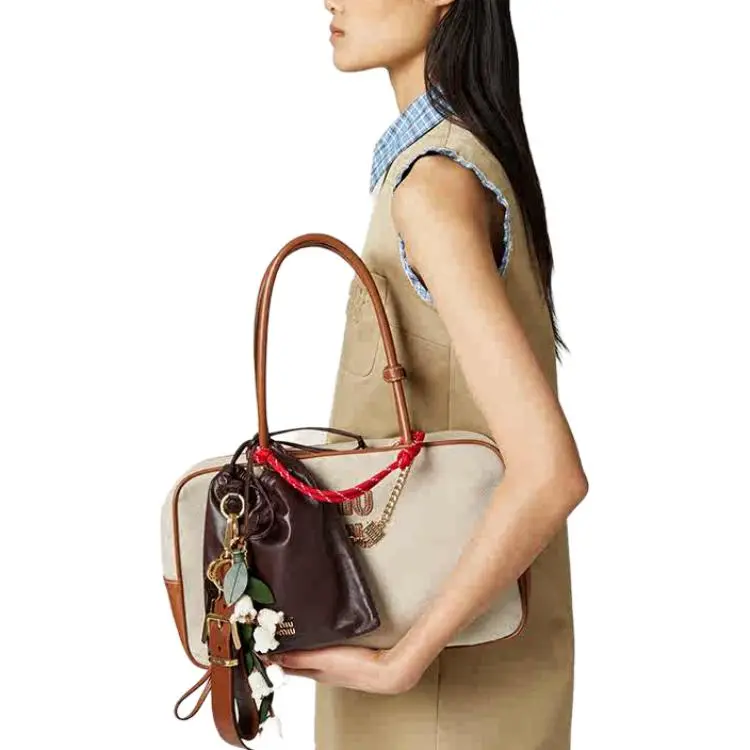 MIU MIU Layered Sleeveless Mini Dress-3