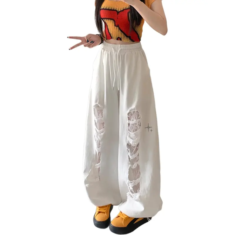 Mu Xiao Xin Jeans Women's White-4