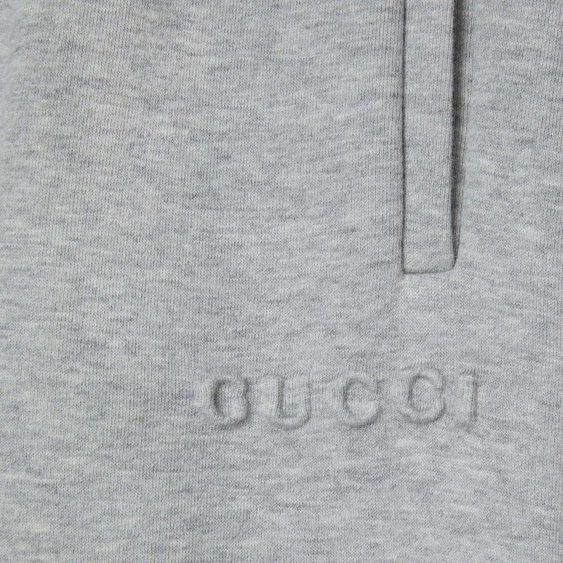 GUCCI SS25 Knitted Sweatpants Men's Gray-7