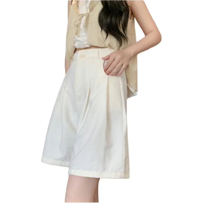 Mu Xiao Xin Denim Shorts Women's-6