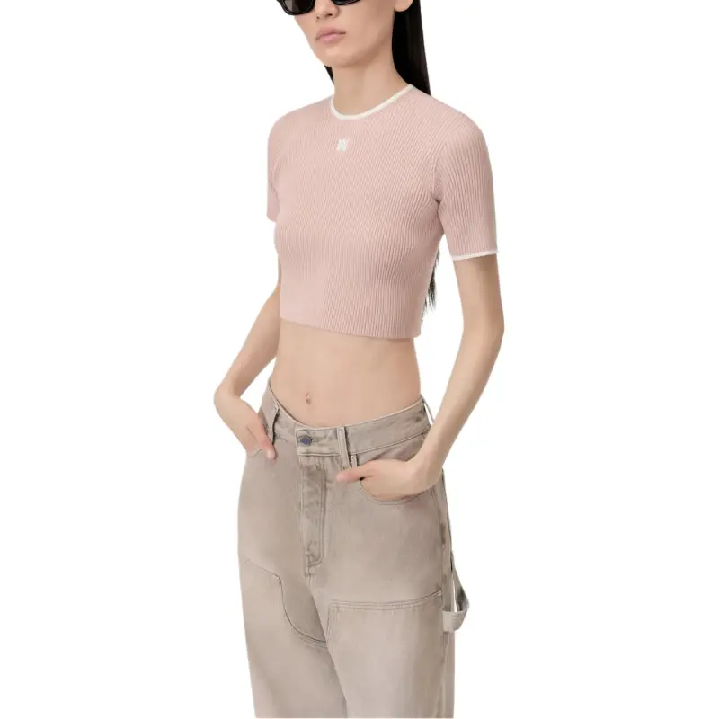 AMIRI T Shirts Women's Nightfall Pink-4