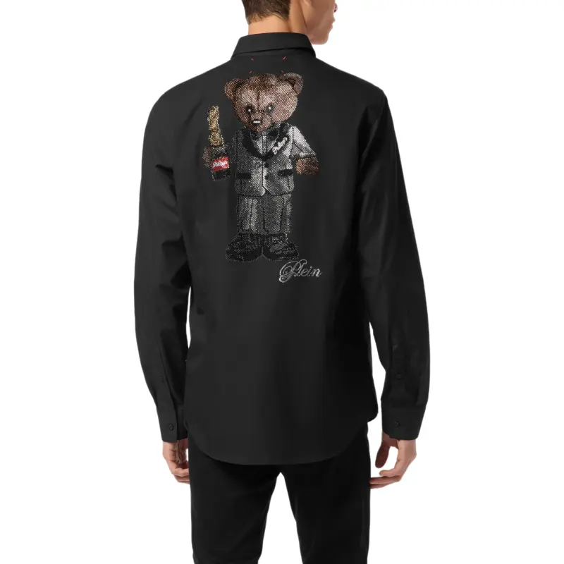 PHILIPP PLEIN Bear motif Shirt-3
