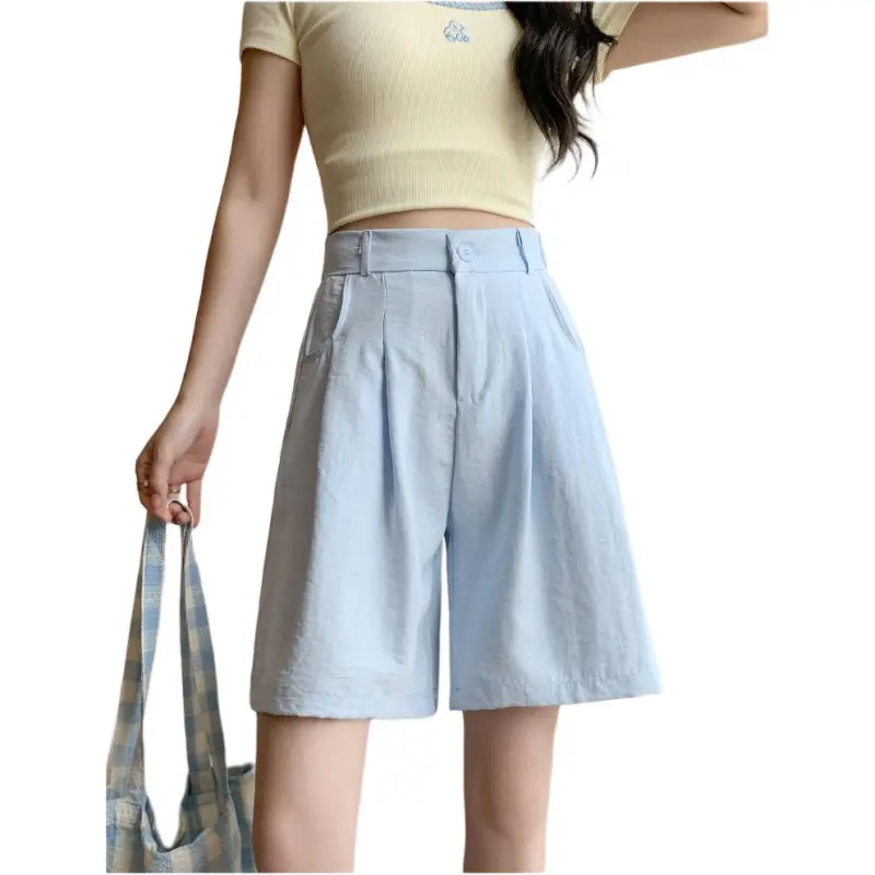 Mu Xiao Xin Denim Shorts Women's-21