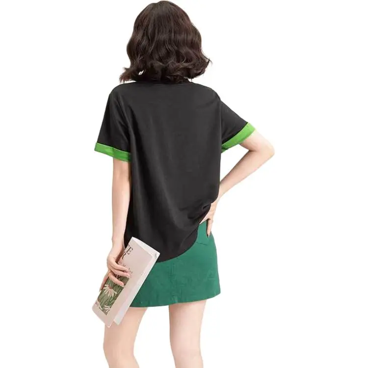 FAWENXIANGZI Regular T Shirt Women's-1