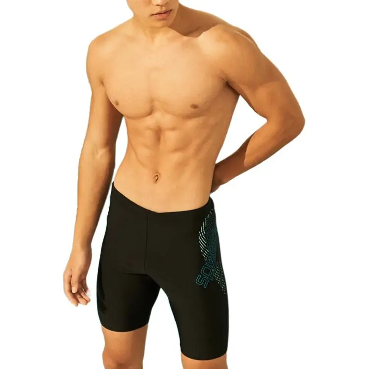 Speedo Swimming Shorts Men's Black/Blue-1