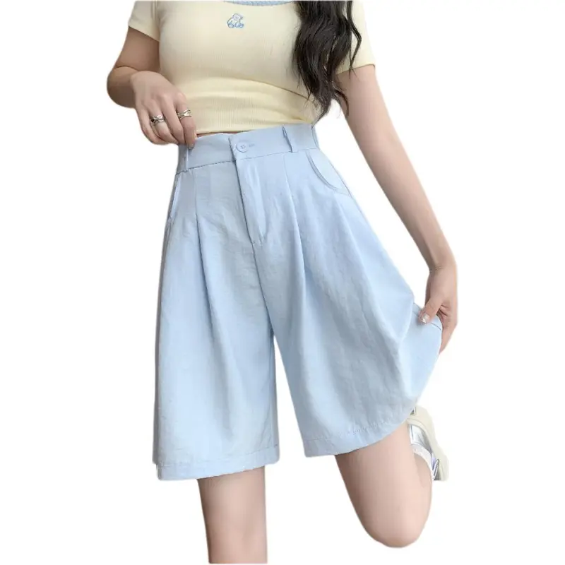 Mu Xiao Xin Denim Shorts Women's-22