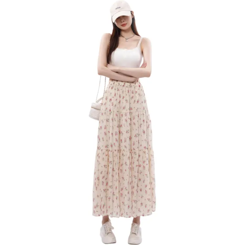 Mu Xiao Xin Casual Long Skirt Women's-6