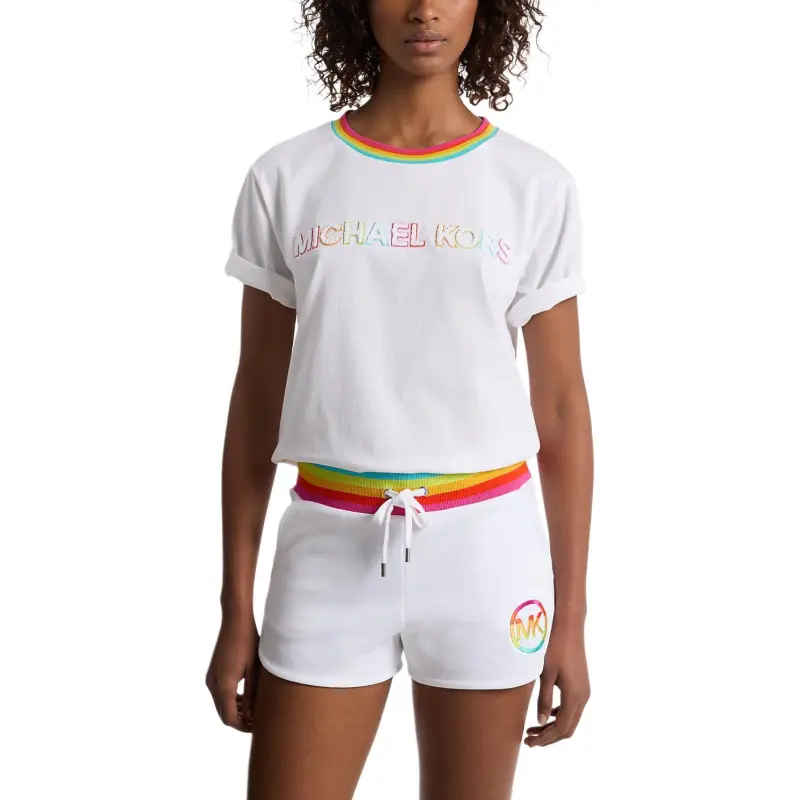 MICHAEL KORS Regular T Shirt Women's White-1