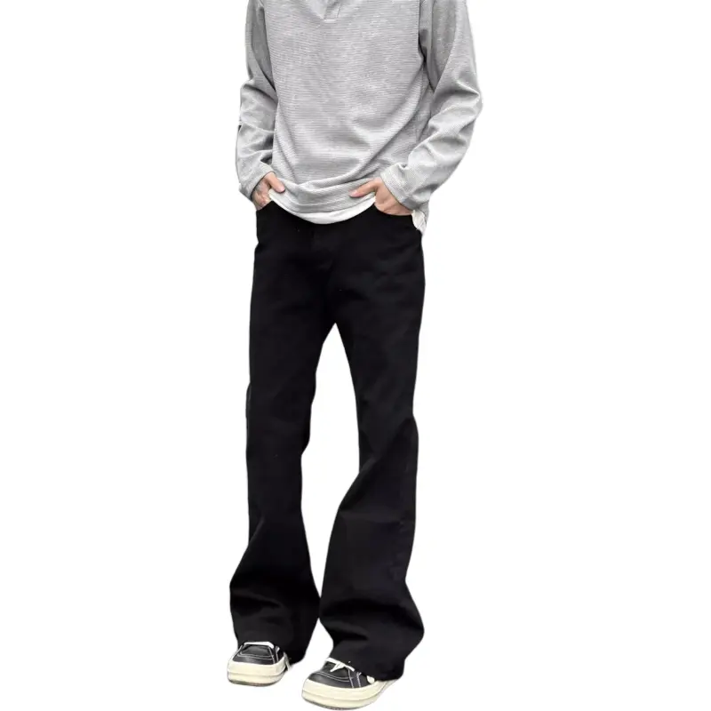 DUATOGE Jeans Men Carbon Black -3