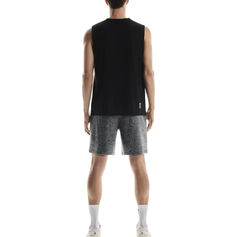 On CourtTank Tank Top Men's Pure Black-1