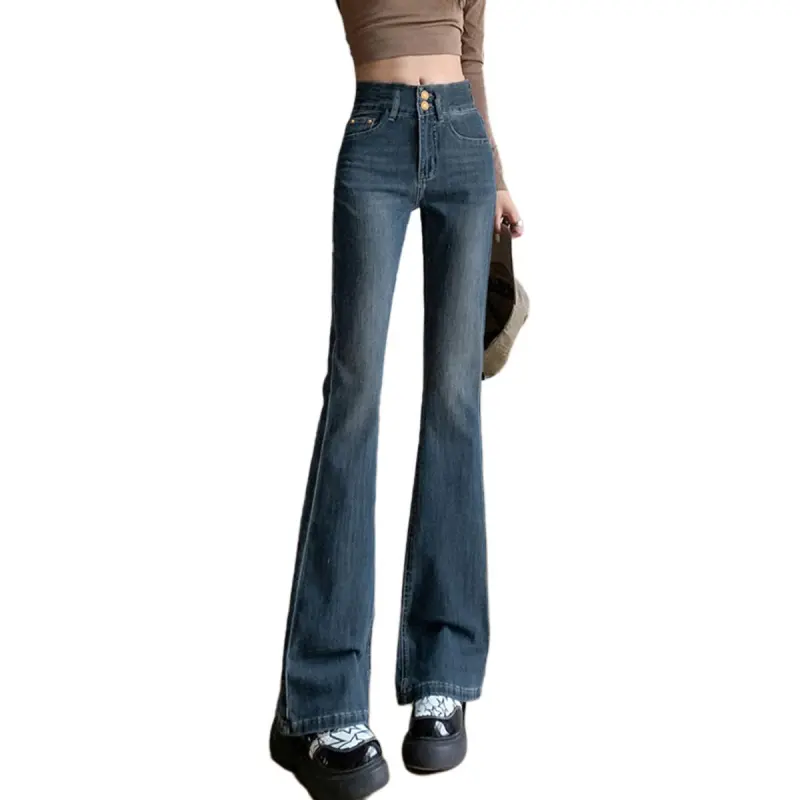 Weixi Jeans Women's Vintage Blue-1
