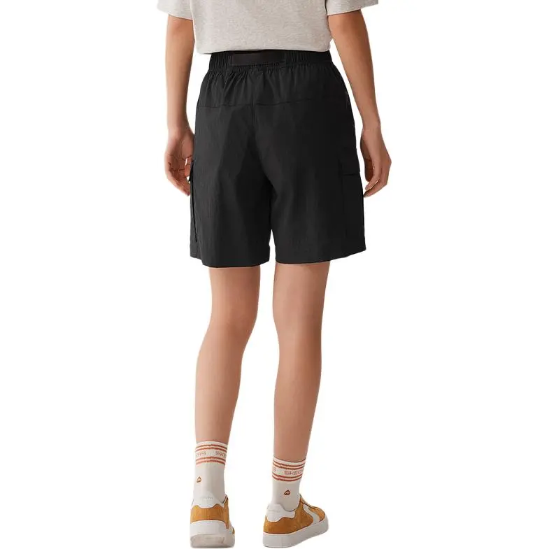 Skechers Sports Life Collection Casual Shorts Women's Carbon Black-2