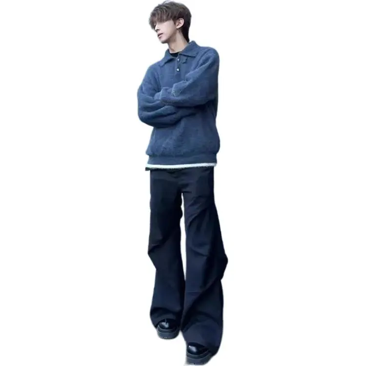 DAFK Suit Trousers Men Black -3