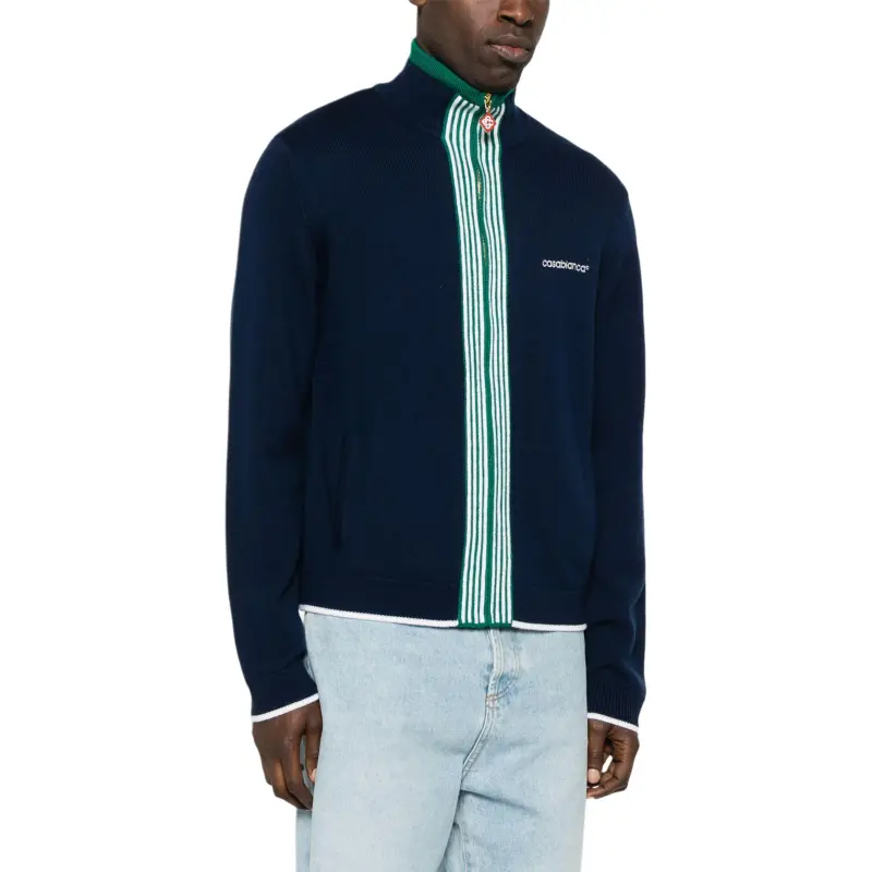 CASABLANCA Tennis Cardigan-3