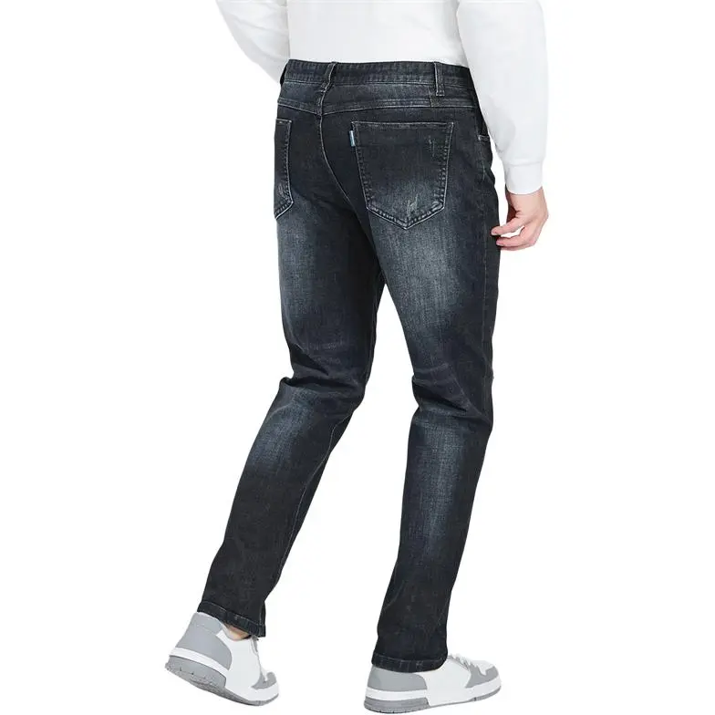 FAIRWHALE Jeans Men Black 001-5