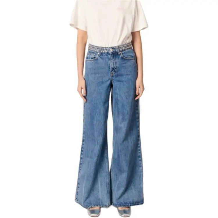 Maje Studded waistband Jeans-2