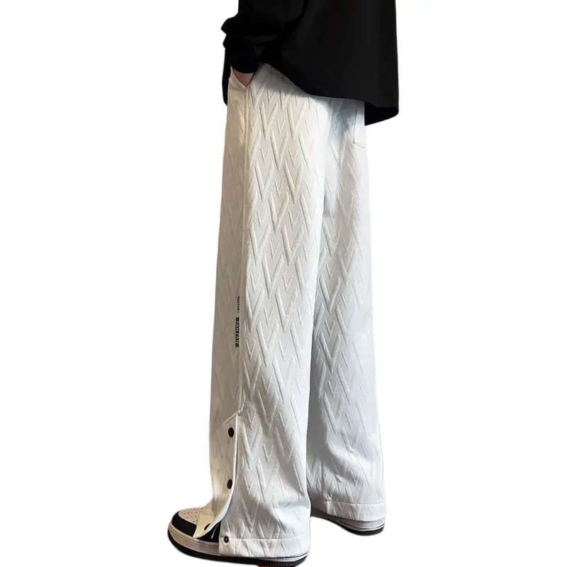 ZYKY Casual Pants Unisex Beige Yellow-6