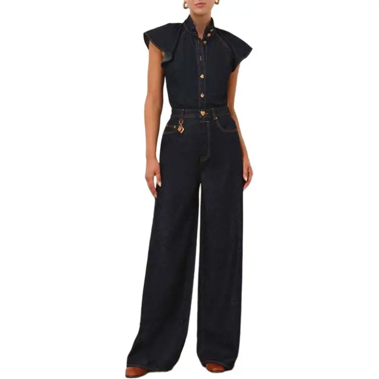 Zimmermann SS25 Shirt Women's Blue-1