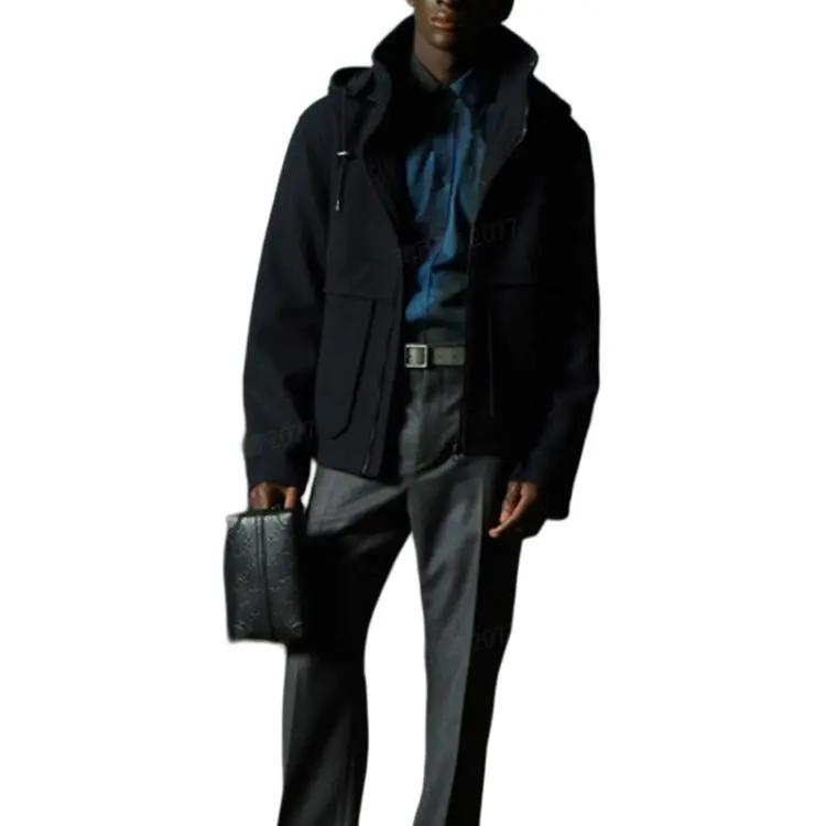LOUIS VUITTON FW21 Shirt Men's Blue-1