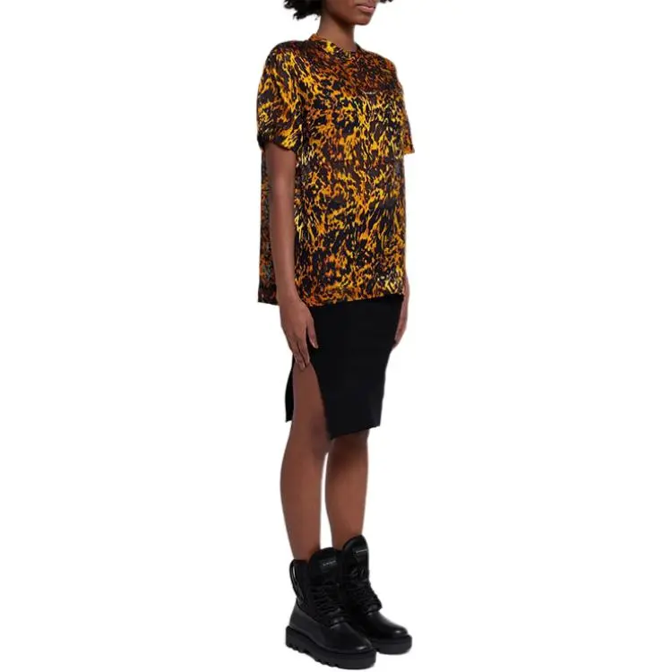 Givenchy T-Shirts Women's Orange-4