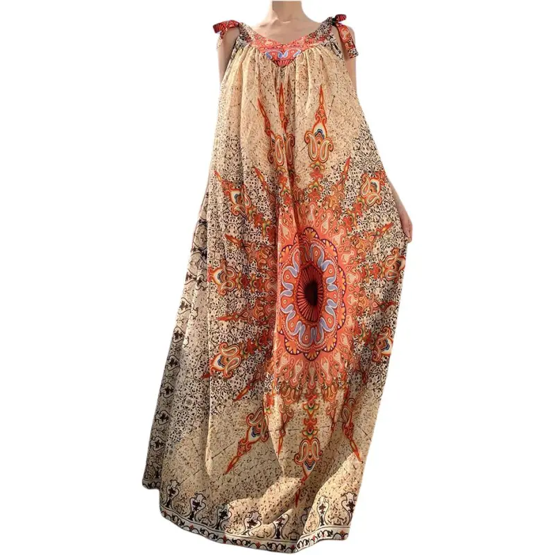 Dior Beauty Slip Dresses Women's Sunflower-3
