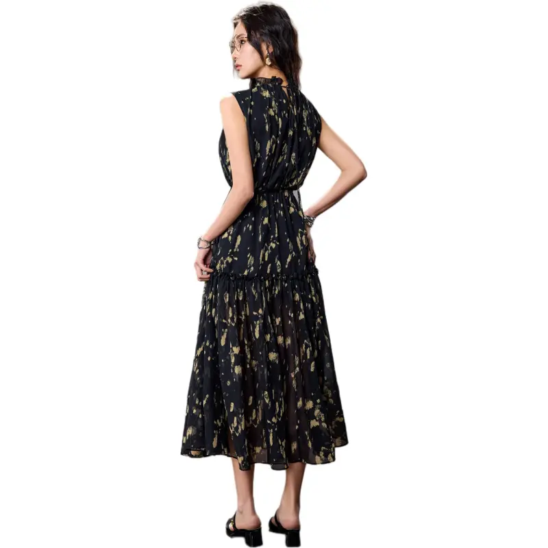 AUI Sleeveless Dresses Women's Black-1