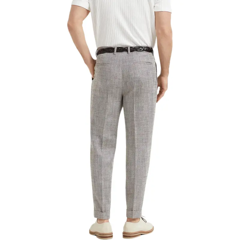 Brunello Cucinelli Tailored Straight Leg Trousers-3