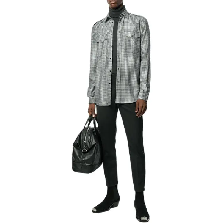 Givenchy Shirts Men Black-1