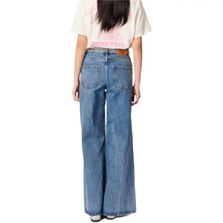 Maje Studded waistband Jeans-3