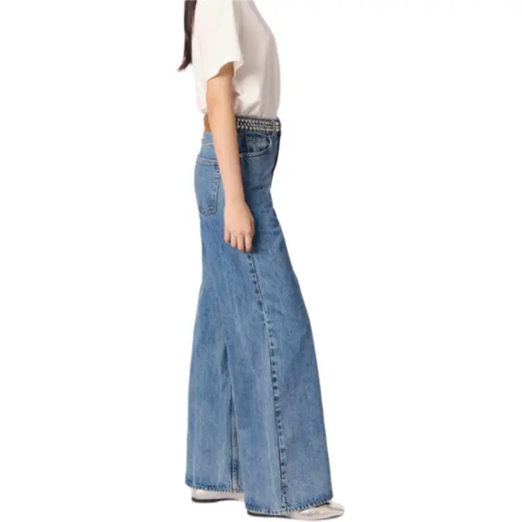 Maje Studded waistband Jeans-4