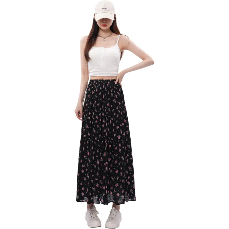 Mu Xiao Xin Casual Long Skirt Women's-9