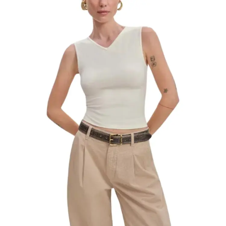 Reformation Tank Tops Women's White-1