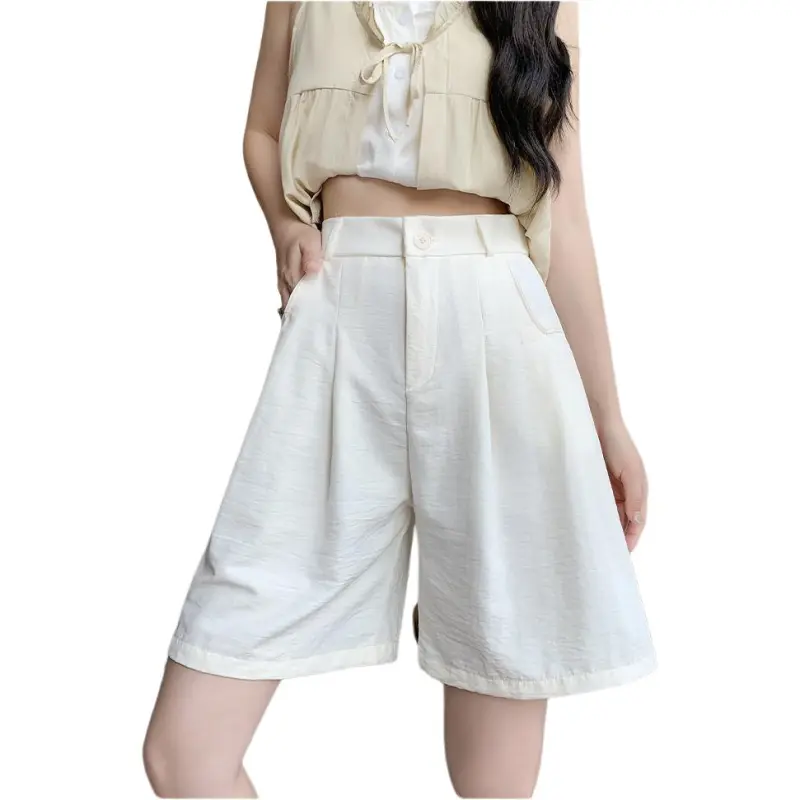 Mu Xiao Xin Denim Shorts Women's-7