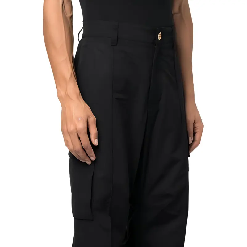 VERSACE Logo Detailed Cargo Pants-3