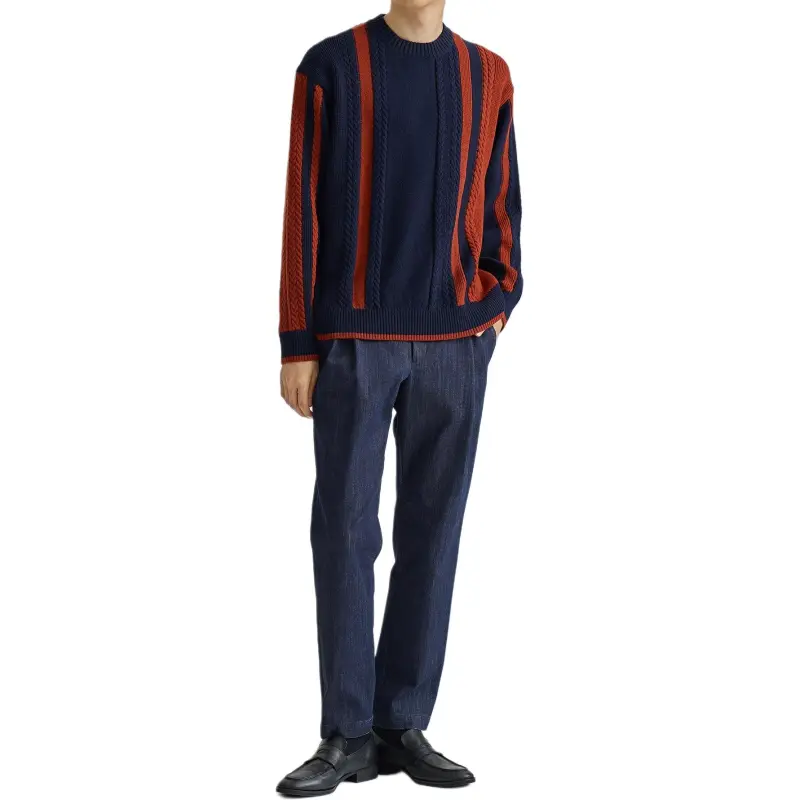 UNITED TOKYO SS25 Sweater Men's Marine Blue-1