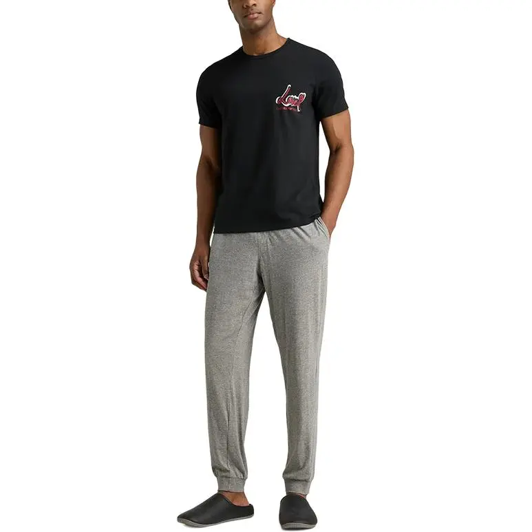 EMPORIO ARMANI SS25 T Shirt Men's Black-3