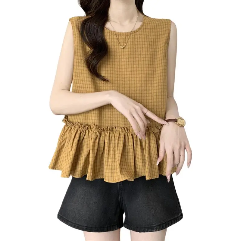 Mu Xiao Xin Tank Tops Women's-1