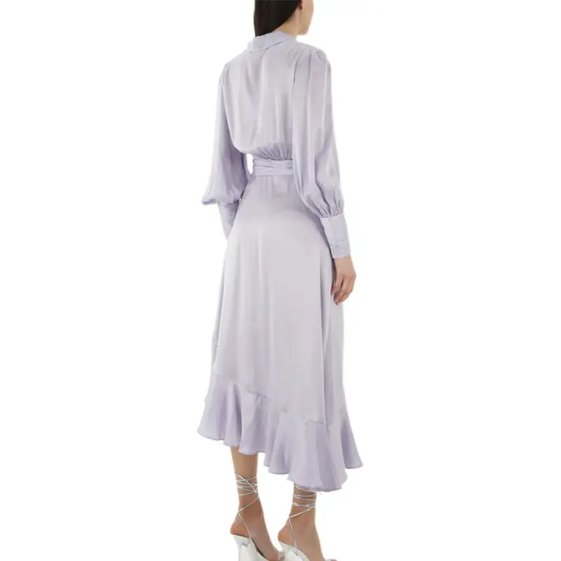Zimmermann Long Sleeved Dresses Women's Purple-4