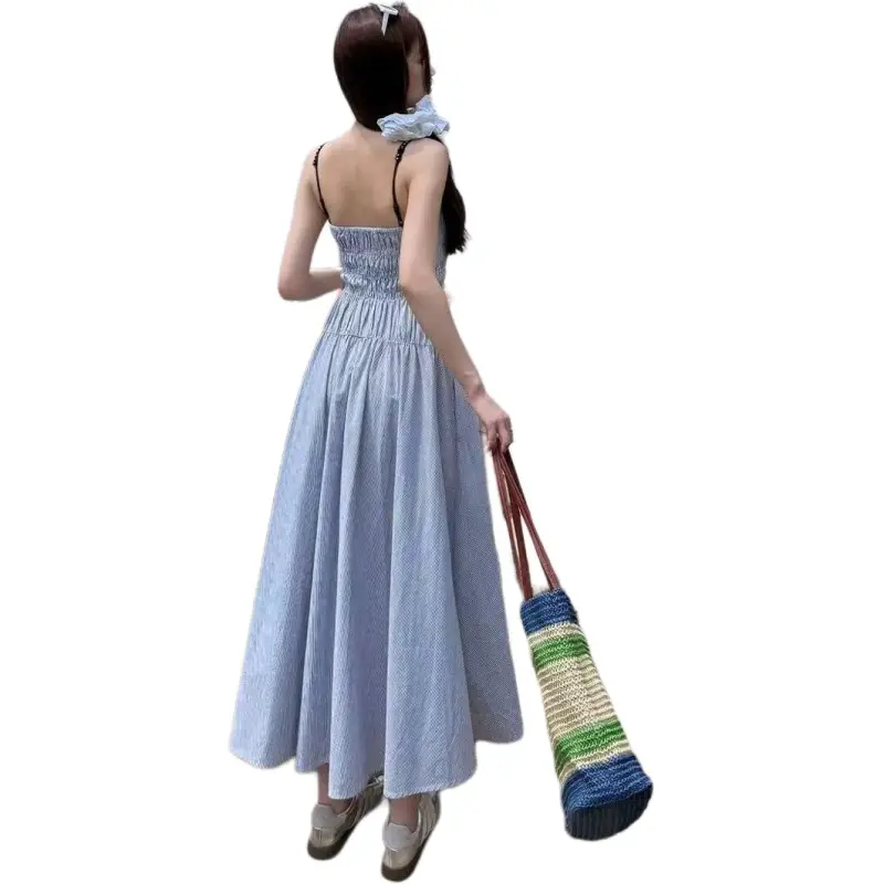 KEAB Slip Dresses Women's Blue-1