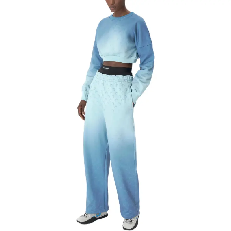Marine Serre SS25 Knitted Sweatpants Unisex-1