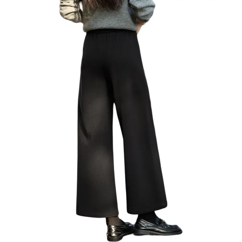 Mo Han Yi Mei Casual Pants Women's Black-6