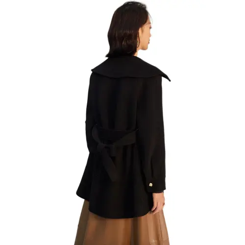 Emodues Coats Women's Black