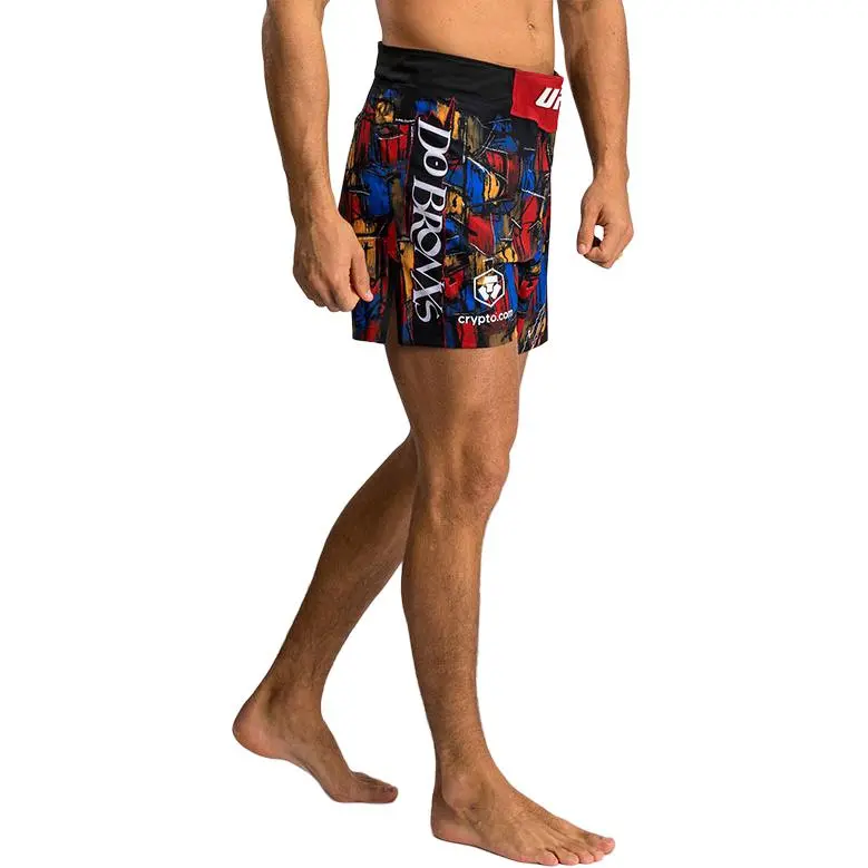 VENUM x UFC Unrivaled Charles Oliveira Sports Shorts Unisex Blue/Red/Gold 421-2