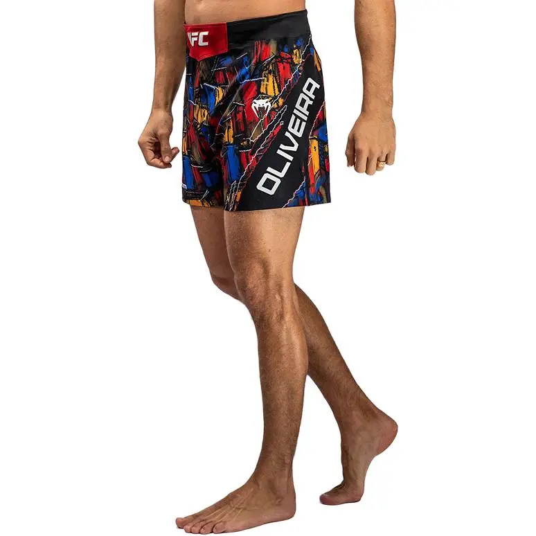 VENUM x UFC Unrivaled Charles Oliveira Sports Shorts Unisex Blue/Red/Gold 421-3