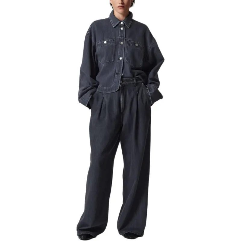Other Stories Denim Jacket Women's Black-1